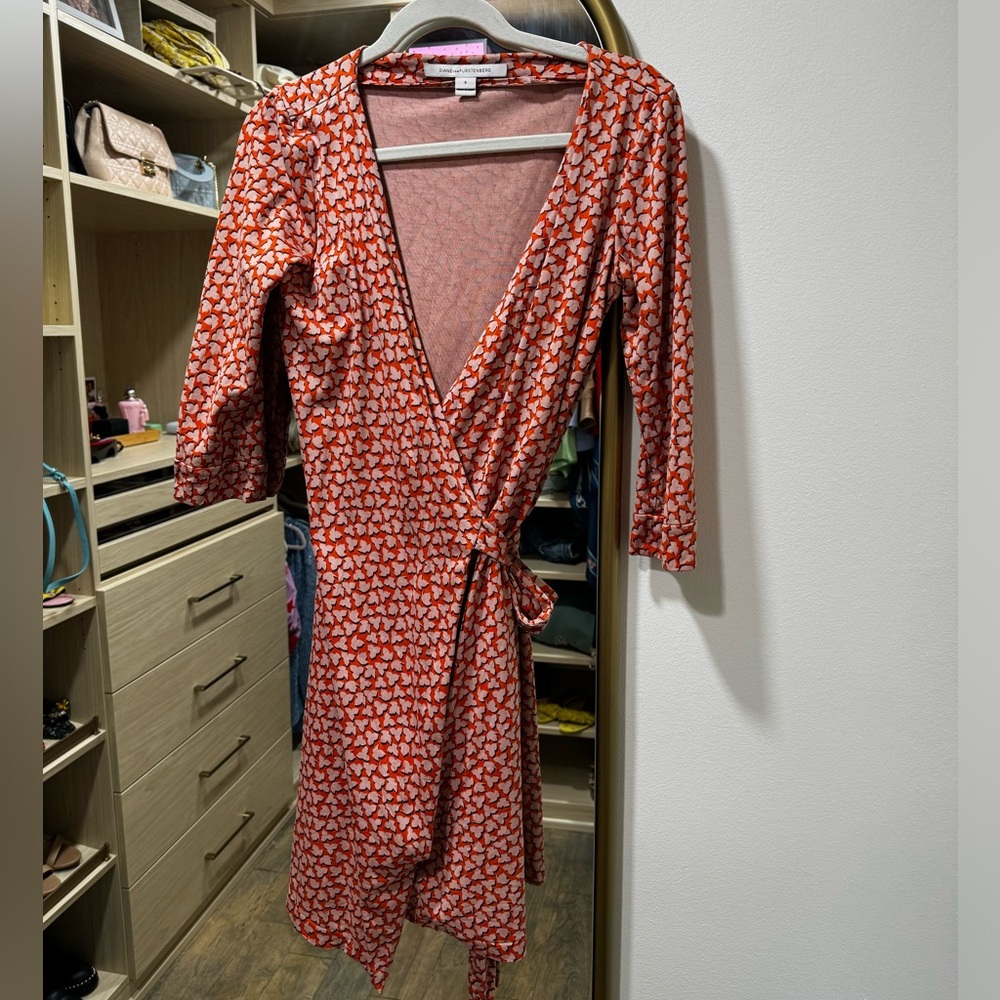 Diane von Furstenberg silk wrap dress